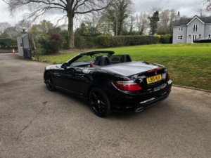 2015 Mercedes-Benz Slk 2.1 Slk250 Cdi Amg Sport+,sat Nav,airscarf Heated Seats,black Edition Wheels,fsh in Black — image 5