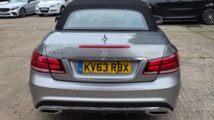 2013 Mercedes-Benz E Class 3.0 E350d V6 Bluetec Amg Sport Cabriolet G-Tronic+ Euro 6 (s/s) 2dr in Silver — image 6