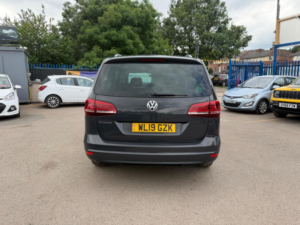 2019 Volkswagen Sharan 2.0 Tdi Se Nav DSG Euro 6 (s/s) 5dr in Grey — image 4