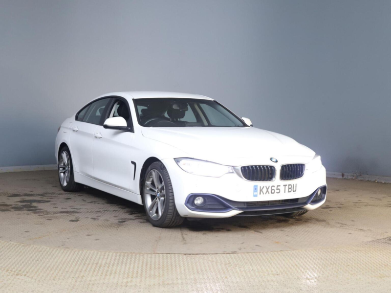 2015 BMW 4 Series Gran Coupe 2.0 420d Sport Auto Euro 6 (s/s) 5dr in White — image 1