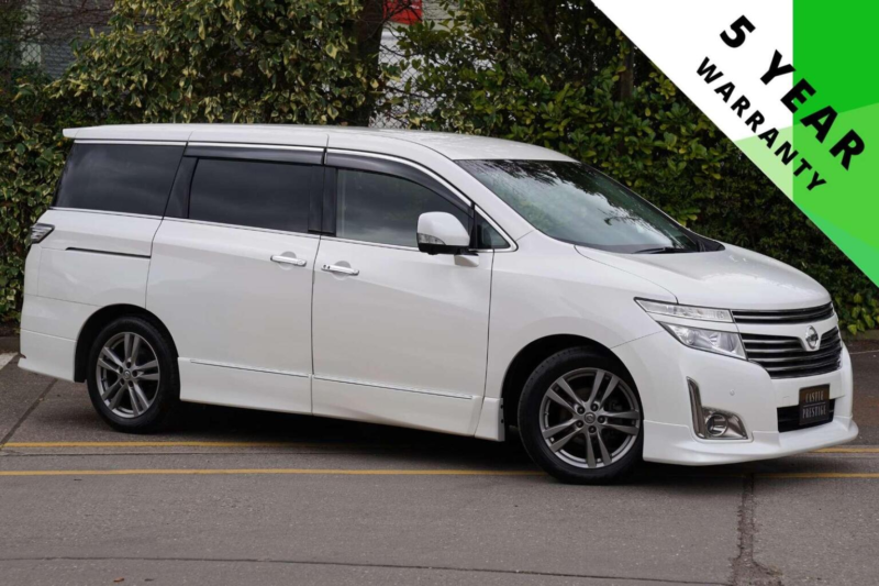 2013 Nissan Elgrand 3.5 V6 Highway Star Urban Selection V 5dr 7 Seats in White — image 1