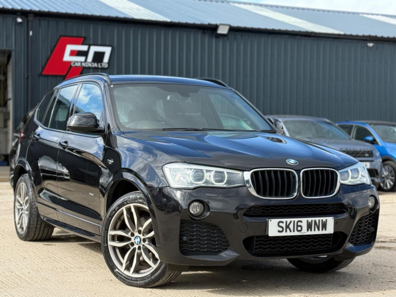 2016 BMW X3 2.0 20d M Sport Auto Xdrive Euro 6 (s/s) 5dr in Black — image 1