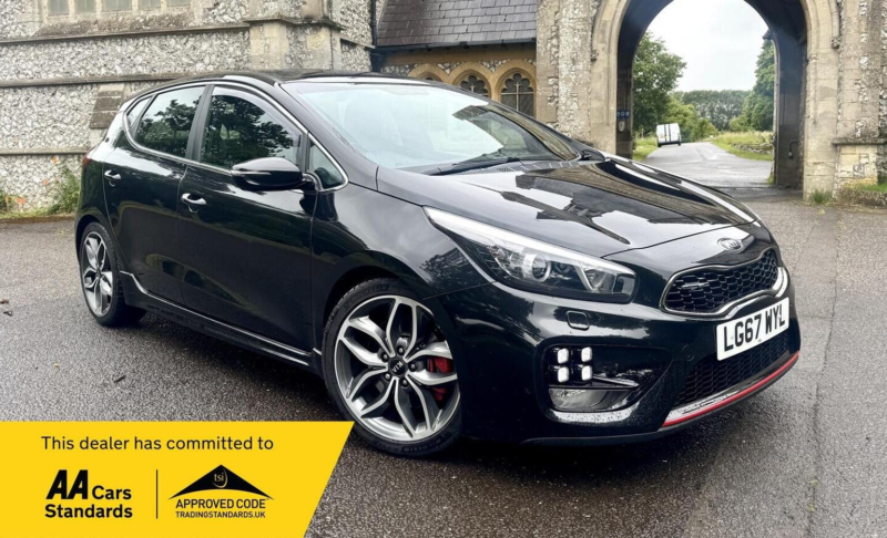2018 Kia Ceed 1.6 T-Gdi Gt Euro 6 5dr in Black — image 1