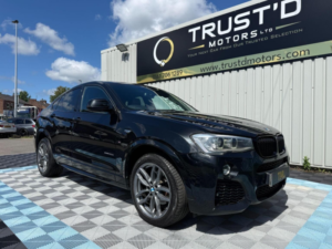 2017 BMW X4 3.0 30d M Sport Auto Xdrive Euro 6 (s/s) 5dr in Black — image 4