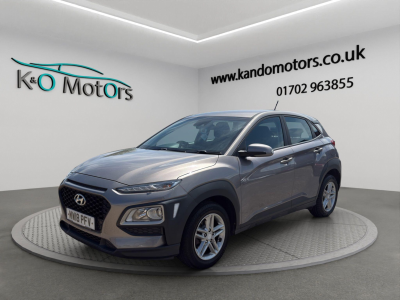 2018 Hyundai Kona 1.0 T-Gdi Blue Drive S Euro 6 (s/s) 5dr in Grey — image 1