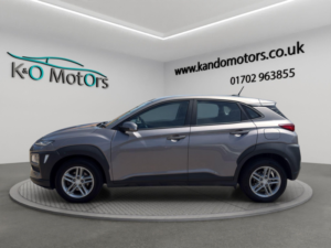 2018 Hyundai Kona 1.0 T-Gdi Blue Drive S Euro 6 (s/s) 5dr in Grey — image 3