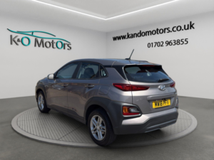 2018 Hyundai Kona 1.0 T-Gdi Blue Drive S Euro 6 (s/s) 5dr in Grey — image 4