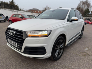 2016 Audi Q7 3.0 Tdi V6 S Line Tiptronic Quattro Euro 6 (s/s) 5dr in White — image 4