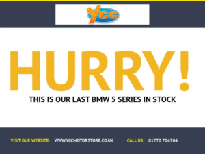 2016 BMW 5 Series 2.0 520d M Sport Saloon 4dr Diesel Auto Euro 6 (s/s) (190 Ps) in Silver — image 3