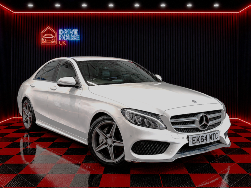 2014 Mercedes-Benz C Class 2.1 C220 Bluetec Amg Line in White — image 1