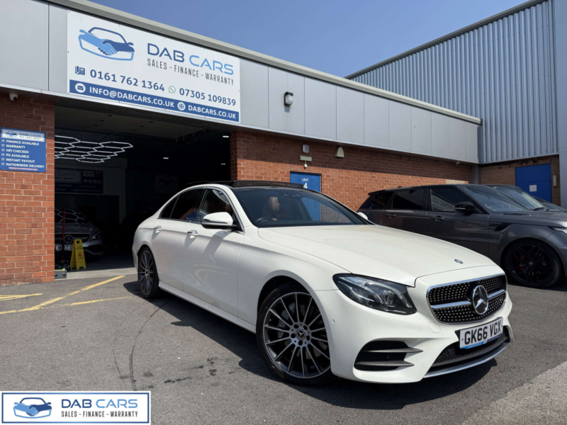 2016 Mercedes-Benz E-Class 3.0 E 350 D Amg Line Premium+ Auto 4dr in White — image 1