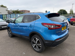 2019 Nissan Qashqai 1.5 Dci N-Connecta SUV 5dr Diesel Manual Euro 6 (s/s) (115 Ps) in Blue — image 4