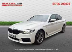 2018 BMW 5 Series 2.0 520d M Sport Saloon in White — image 2