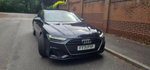 2021 Audi A7 2.0 Tdi 40 S Line Sportback S Tronic Euro 6 (s/s) 5dr in Blue — image 4