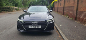 2021 Audi A7 2.0 Tdi 40 S Line Sportback S Tronic Euro 6 (s/s) 5dr in Blue — image 5