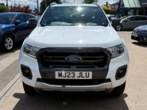 2022 Ford Ranger 2.0 Ecoblue Wildtrak Auto 4WD Euro 6 (s/s) 4dr in White — image 5