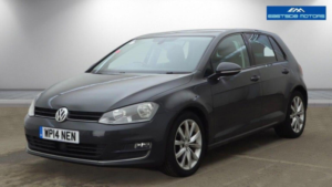 2014 Volkswagen Golf 1.4 Tsi Bluemotion Tech Act Gt DSG Euro 6 (s/s) 5dr in Grey — image 3