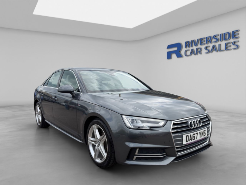 2017 Audi A4 1.4 Tfsi S Line Saloon 4dr Petrol Manual Euro 6 (s/s) (150 Ps) in Grey — image 1