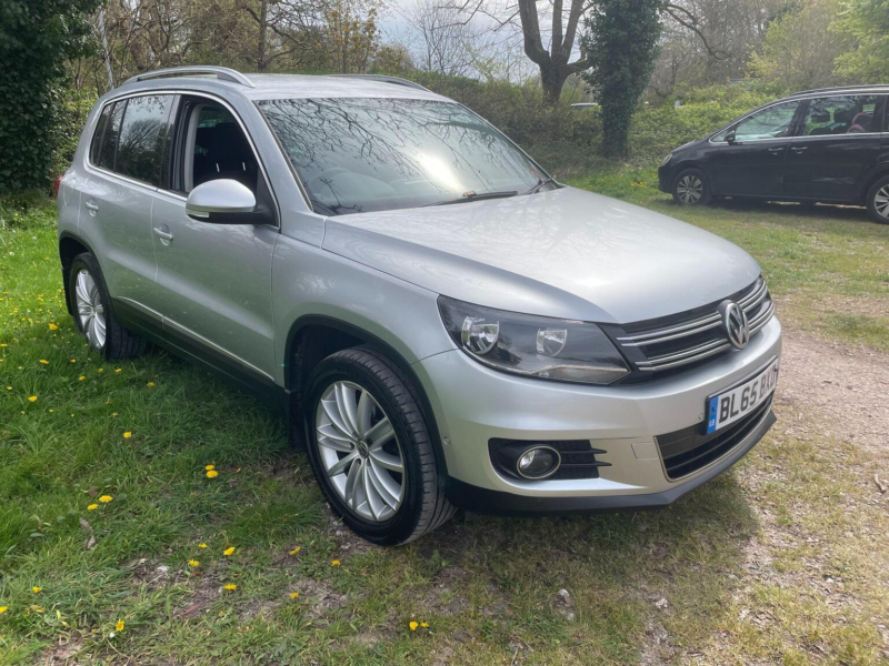 2015 Volkswagen Tiguan 2.0 Tdi Bluemotion Tech Match Edition 4WD Euro 6 (s/s) 5dr in Silver — image 1