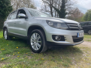 2015 Volkswagen Tiguan 2.0 Tdi Bluemotion Tech Match Edition 4WD Euro 6 (s/s) 5dr in Silver — image 2