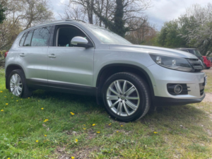 2015 Volkswagen Tiguan 2.0 Tdi Bluemotion Tech Match Edition 4WD Euro 6 (s/s) 5dr in Silver — image 3
