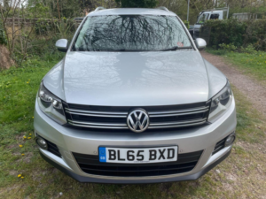 2015 Volkswagen Tiguan 2.0 Tdi Bluemotion Tech Match Edition 4WD Euro 6 (s/s) 5dr in Silver — image 6