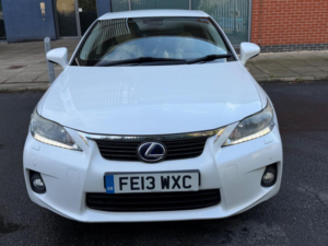 2013 Lexus Ct 1.8 200h Premier CVT Euro 5 (s/s) 5dr in White — image 2