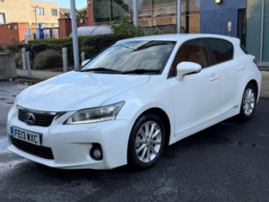 2013 Lexus Ct 1.8 200h Premier CVT Euro 5 (s/s) 5dr in White — image 6