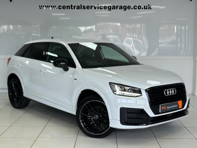 2019 Audi Q2 1.6 Tdi 30 Black Edition Euro 6 (s/s) 5dr in White — image 1