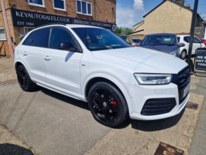 2015 Audi Q3 2.0 Tdi S Line Plus SUV 5dr Diesel S Tronic Quattro Euro 6 (s/s) (184 Ps) in White — image 3
