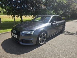 2018 Audi A4 1.4 Tfsi Black Edition S Tronic Euro 6 (s/s) 4dr in Grey — image 4