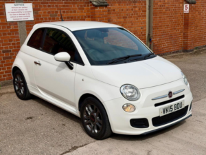 2015 Fiat 500 1.2 S Dualogic Euro 6 (s/s) 3dr in White — image 2