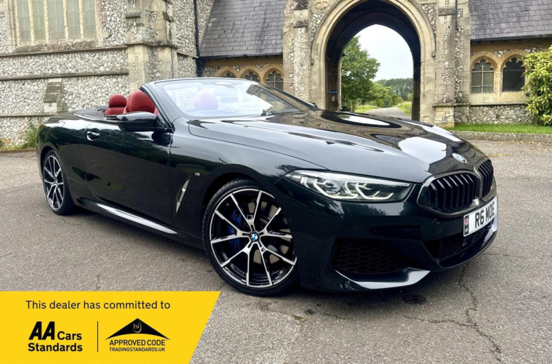 2019 BMW 8 Series 3.0 840i Steptronic Euro 6 (s/s) 2dr in Black — image 1