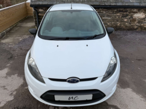2011 Ford Fiesta 1.4 Fiesta Base Tdci 3dr in White — image 4