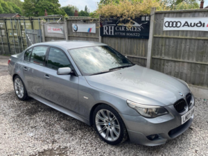 2007 BMW 5 Series 3.0 535d M Sport Steptronic Euro 4 4dr in Grey — image 2