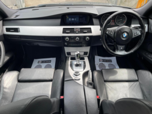 2007 BMW 5 Series 3.0 535d M Sport Steptronic Euro 4 4dr in Grey — image 4