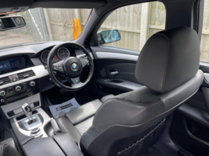 2007 BMW 5 Series 3.0 535d M Sport Steptronic Euro 4 4dr in Grey — image 5