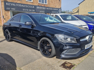 2018 Mercedes-Benz Cla 1.6 Cla180 Amg Line Edition Coupe 4dr Petrol 7g-Dct Euro 6 (s/s) (122 Ps) in Black — image 2