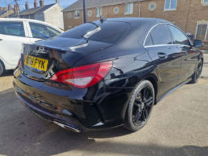 2018 Mercedes-Benz Cla 1.6 Cla180 Amg Line Edition Coupe 4dr Petrol 7g-Dct Euro 6 (s/s) (122 Ps) in Black — image 4