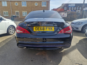2018 Mercedes-Benz Cla 1.6 Cla180 Amg Line Edition Coupe 4dr Petrol 7g-Dct Euro 6 (s/s) (122 Ps) in Black — image 5
