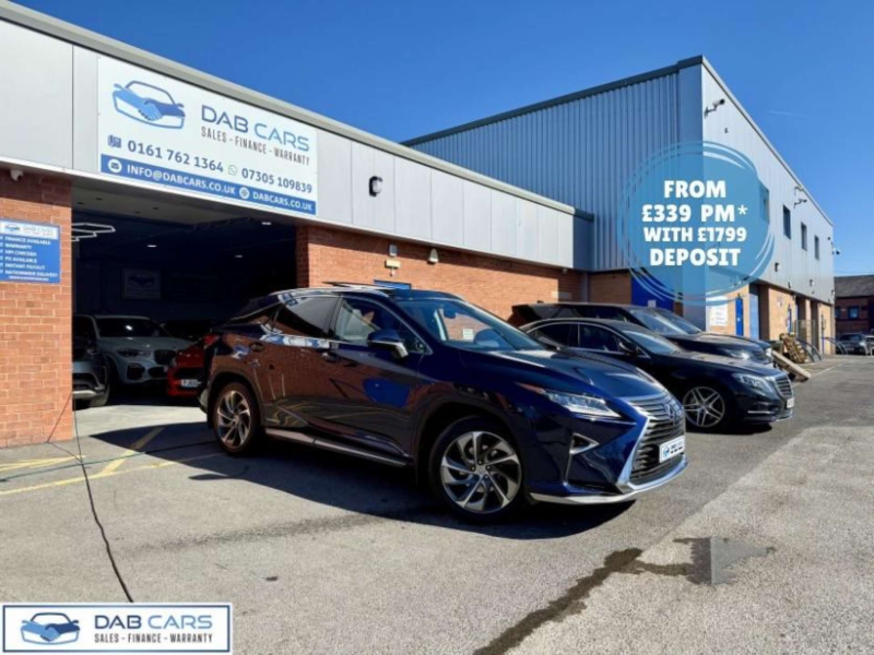 2016 Lexus Rx 3.5 450h V6 Premier CVT 4WD Euro 6 (s/s) 5dr in Blue — image 1