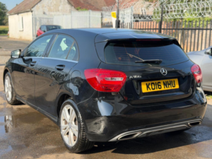 2016 Mercedes-Benz A Class 1.6 A180 Sport 7g-Dct Euro 6 (s/s) 5dr in Black — image 4