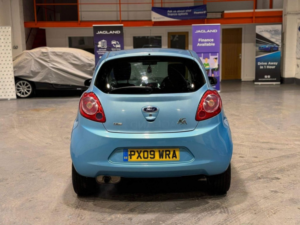 2009 Ford Ka 1.3 Tdci Zetec Euro 4 3dr in Blue — image 3