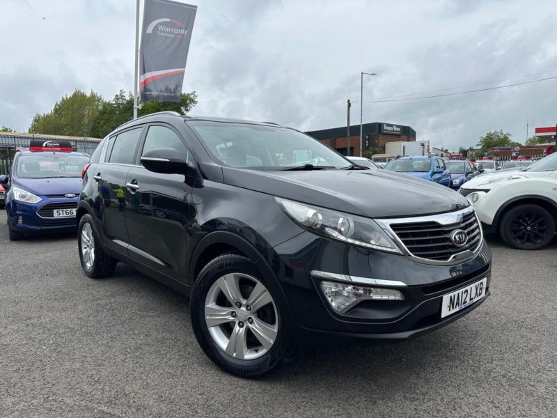2012 Kia Sportage 1.7 Crdi Ecodynamics 2 2WD Euro 5 (s/s) 5dr in Black — image 1