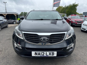 2012 Kia Sportage 1.7 Crdi Ecodynamics 2 2WD Euro 5 (s/s) 5dr in Black — image 2