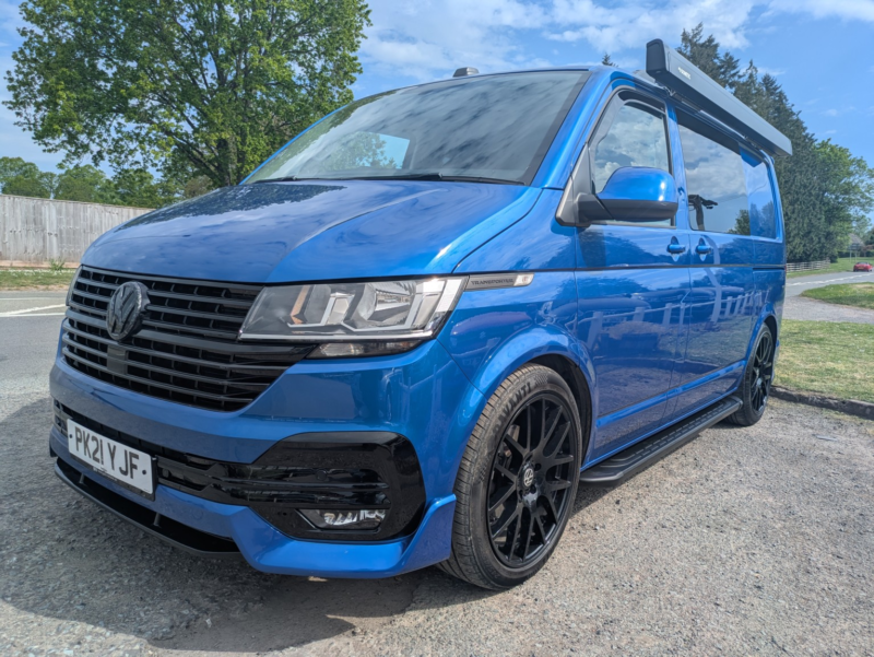 2021 Volkswagen Transporter 2.0 Tdi T28 Highline Campervan in Blue — image 1