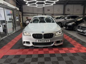 2013 BMW 5 Series 2.0 520d M Sport Saloon in Silver — image 3