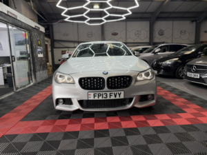 2013 BMW 5 Series 2.0 520d M Sport Saloon in Silver — image 4