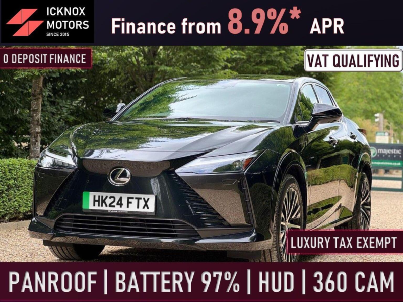 2024 Lexus Rz 450e 71.4kwh Takumi Auto Direct4 5dr in Black — image 1