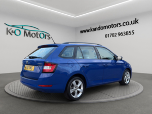 2019 Skoda Fabia 1.0 Tsi Se L Euro 6 (s/s) 5dr in Blue — image 6